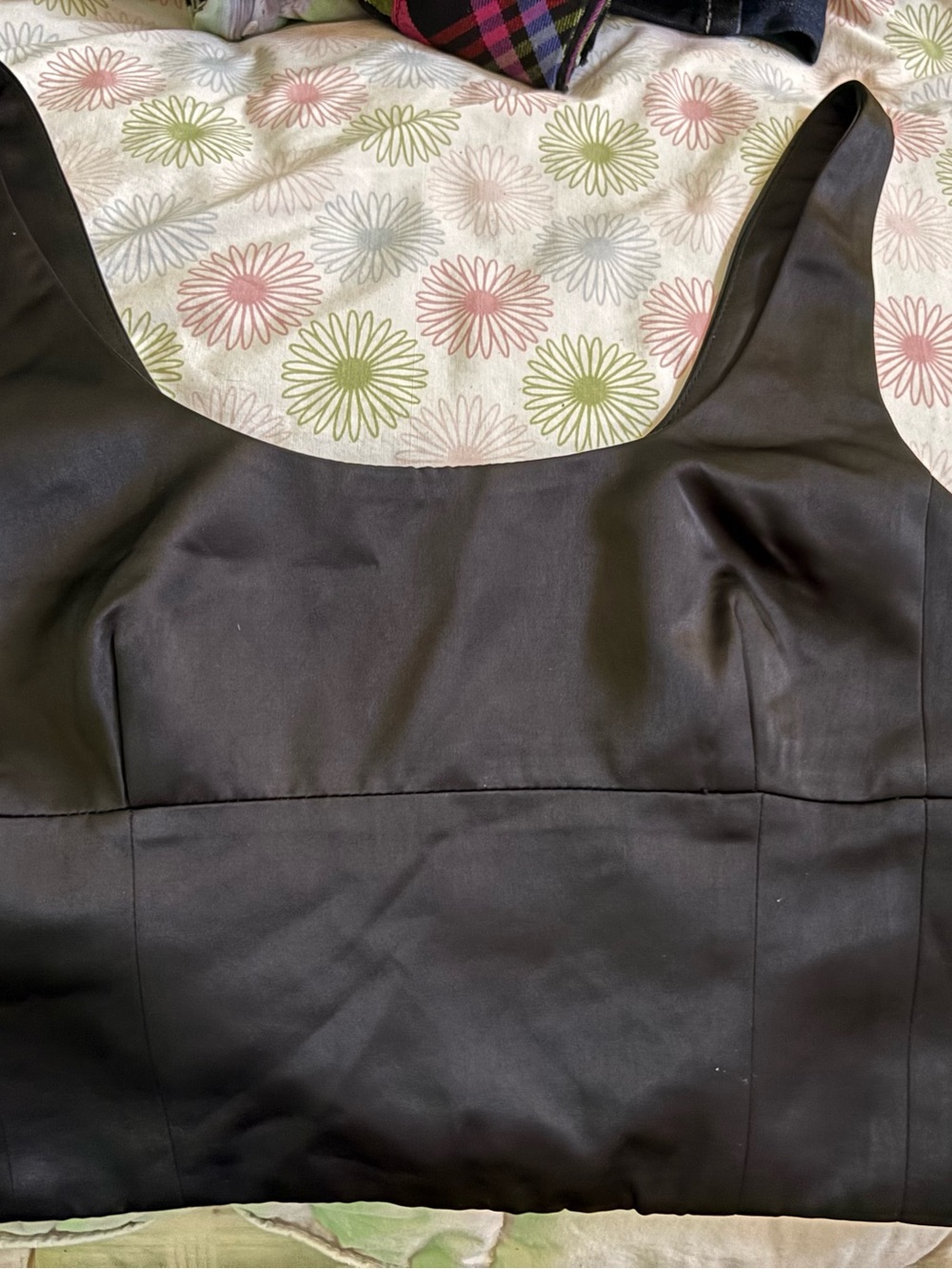 Jason Wu Black Crewneck Shell Top